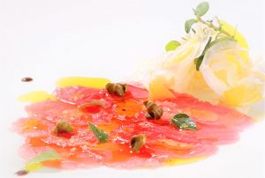 Artusi Italian Food Tuna Carpaccio Restaurant in Delhi and Gurgaon
